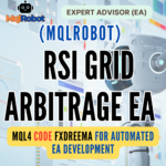 (Mqlrobot) RSI Grid Arbitrage EA_MQL4: Combines RSI signals with grid trading and multi-symbol arbitrage strategies.