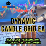 (Mqlrobot) Dynamic Candle Grid EA: designed to execute trades based on dynamic candle patterns and grid trading strategies.